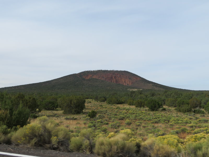 Red Mountain between Flagstaff and Valle